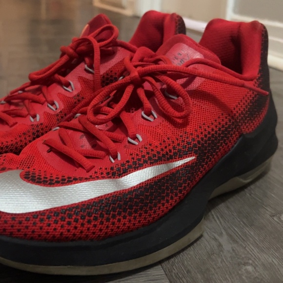 Nike Air Max Infuriate Low Red and Black Size 12 main image 4